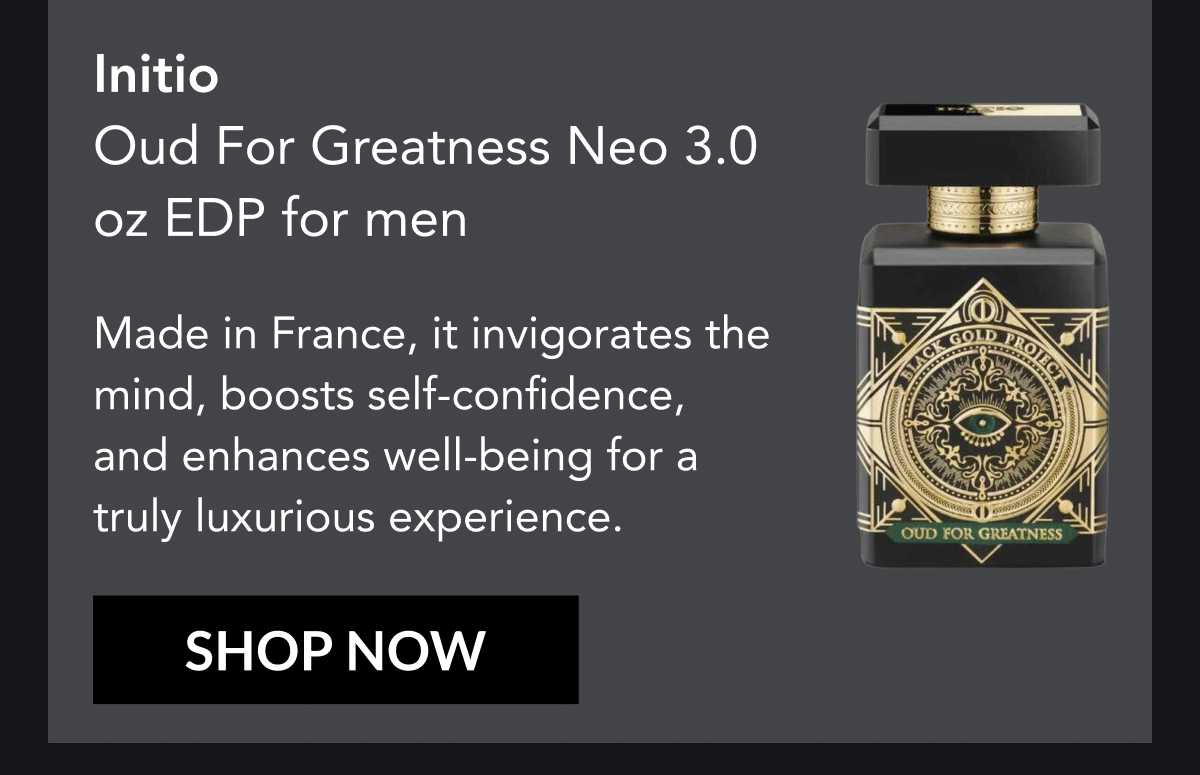 Initio Oud For Greatness Neo 3.0 oz EDP for men