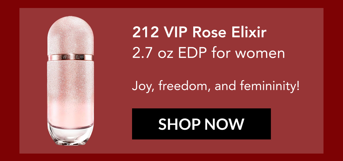 212 VIP Rose Elixir 2.7 oz EDP for women