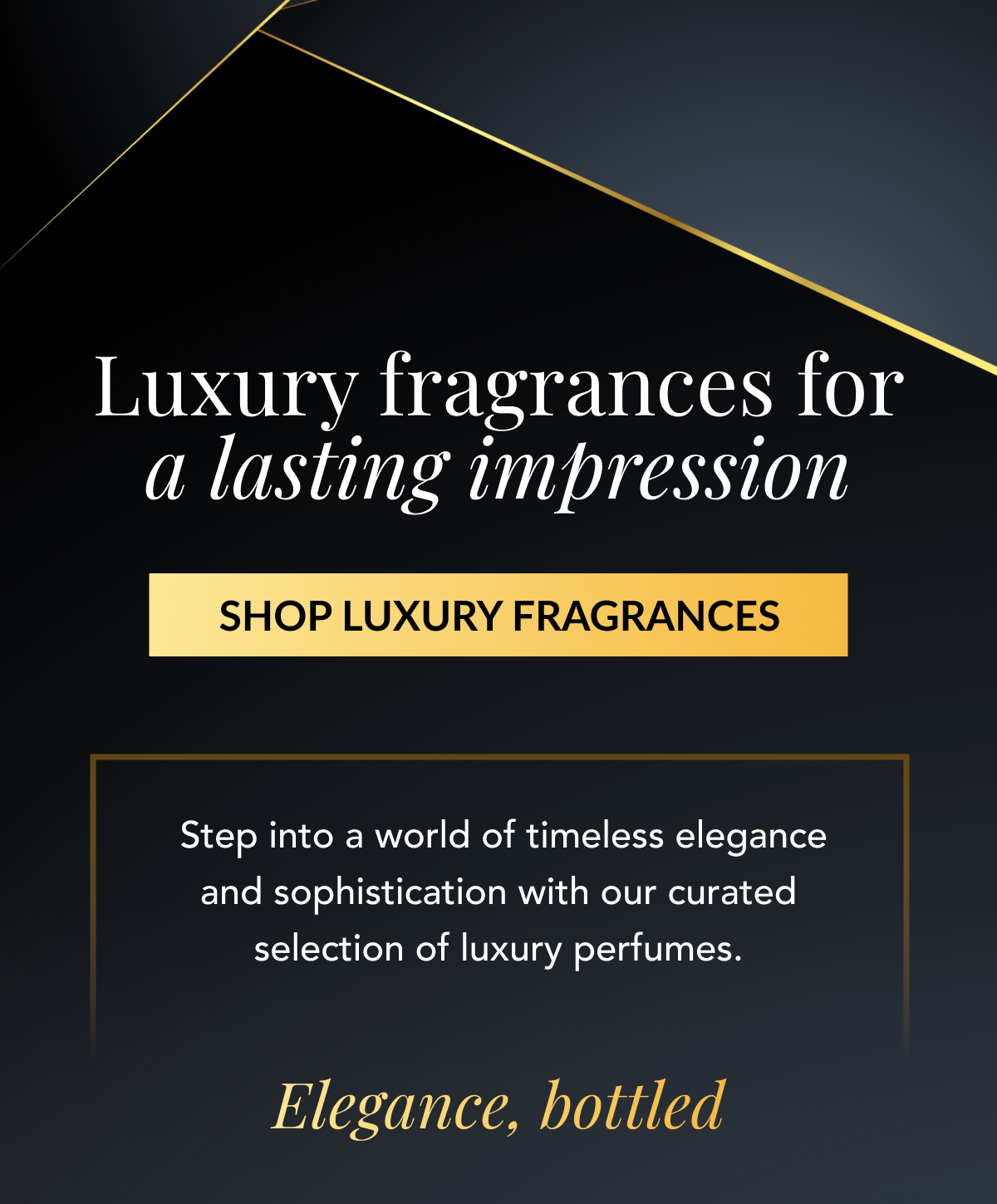 Luxury fragrances for a lasting impression