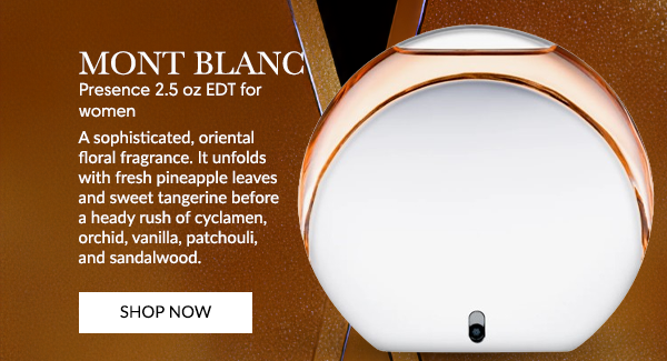 Mont Blanc Presence 2.5 oz EDT for women