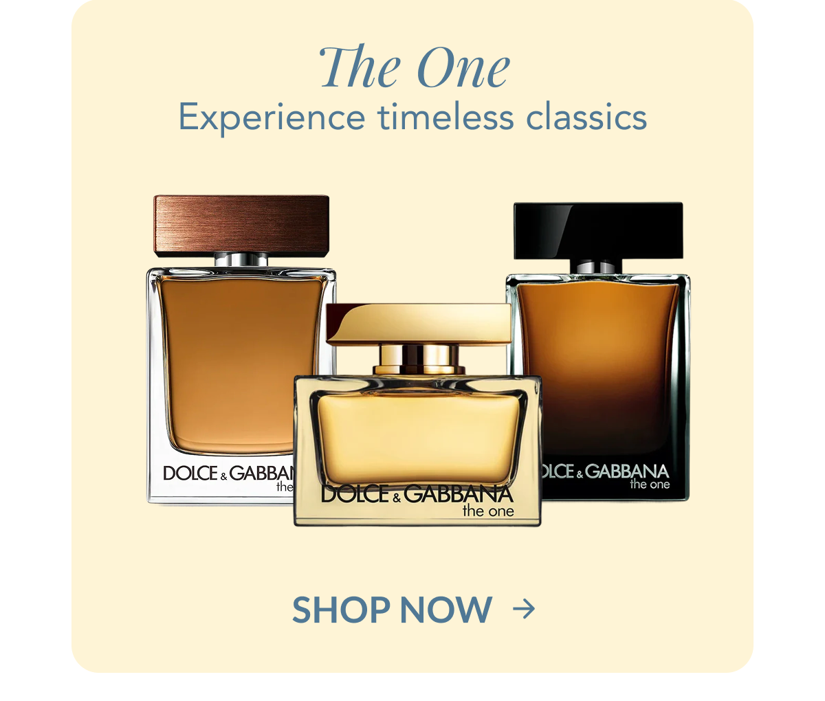 The One - experience timeless classics