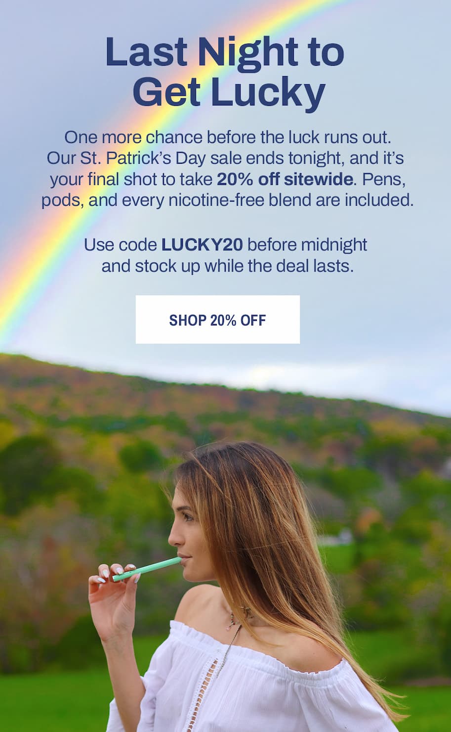 Last chance Shop 20% Off