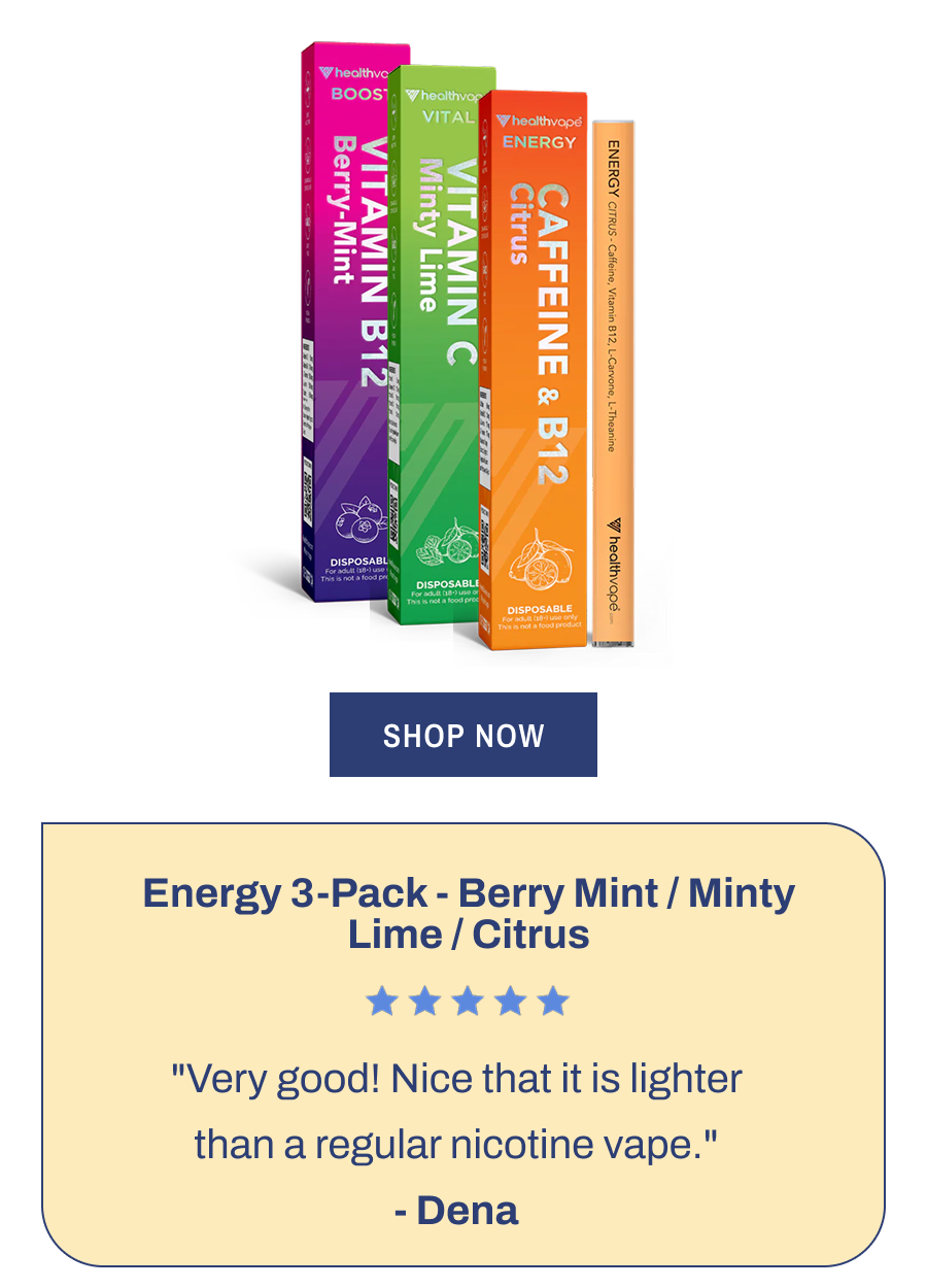 Energy 3-Pack - Berry Mint / Minty Lime / Citrus