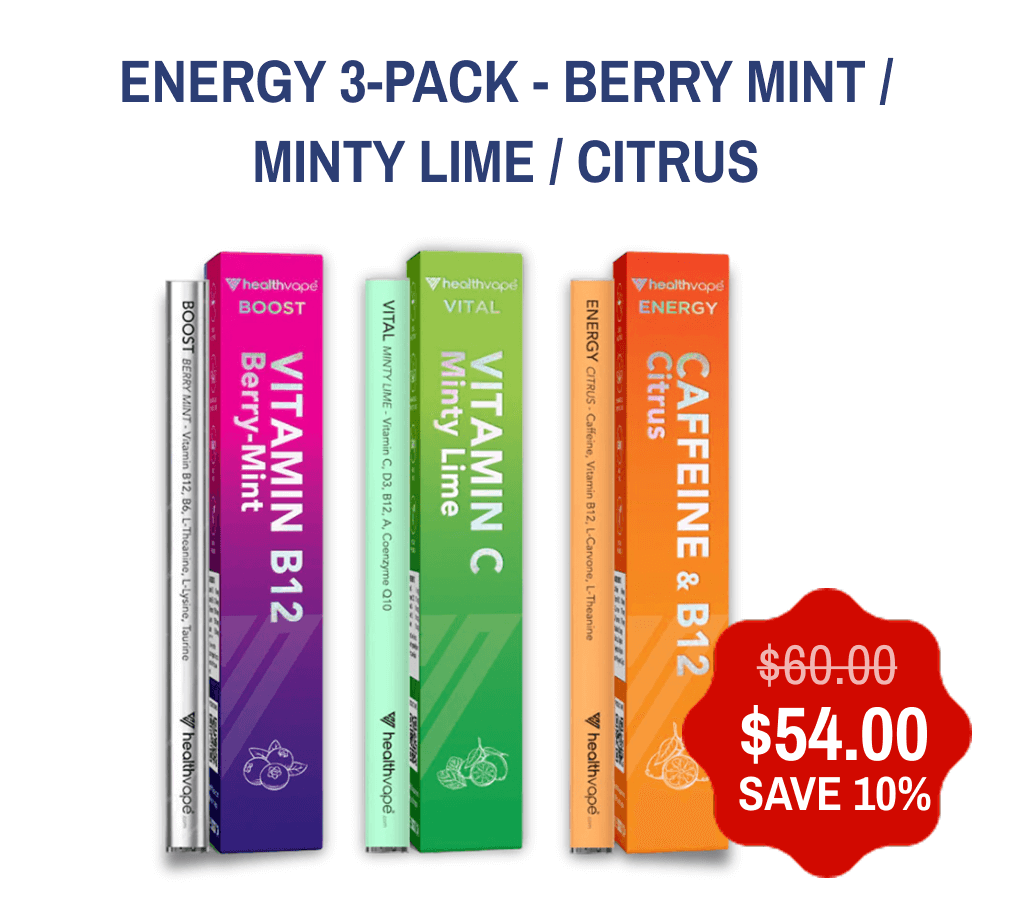 Energy 3-Pack - Berry Mint / Minty Lime / Citrus