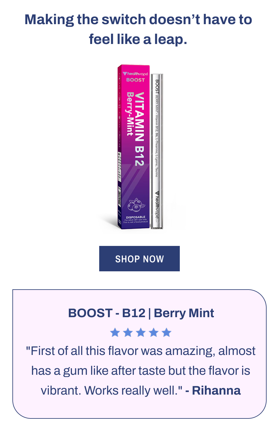 BOOST - B12 | Berry Mint