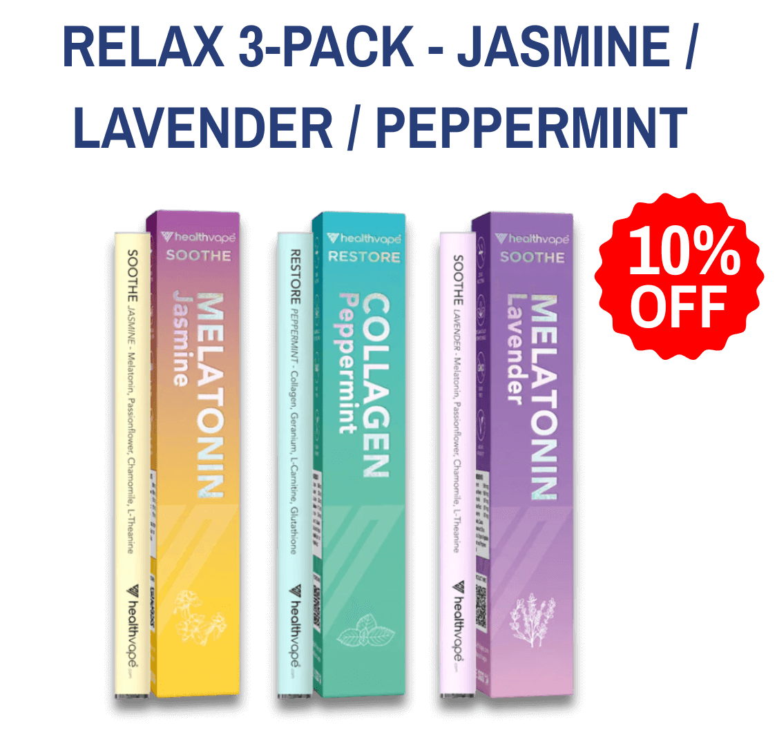 Relax 3-Pack - Jasmine / Lavender / Peppermint 10% OFF