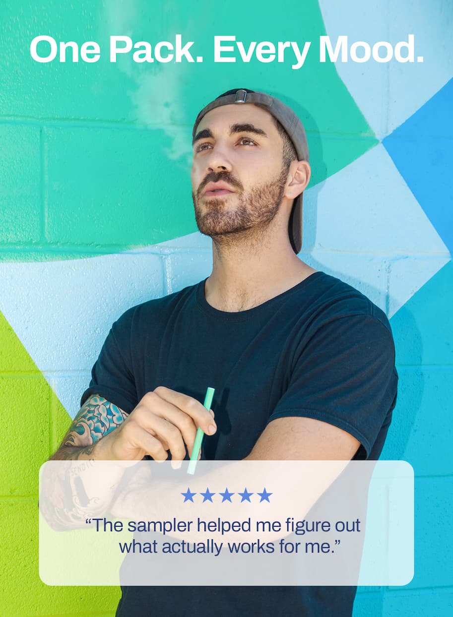 One Pack, Every Mood. Shop the Sampler