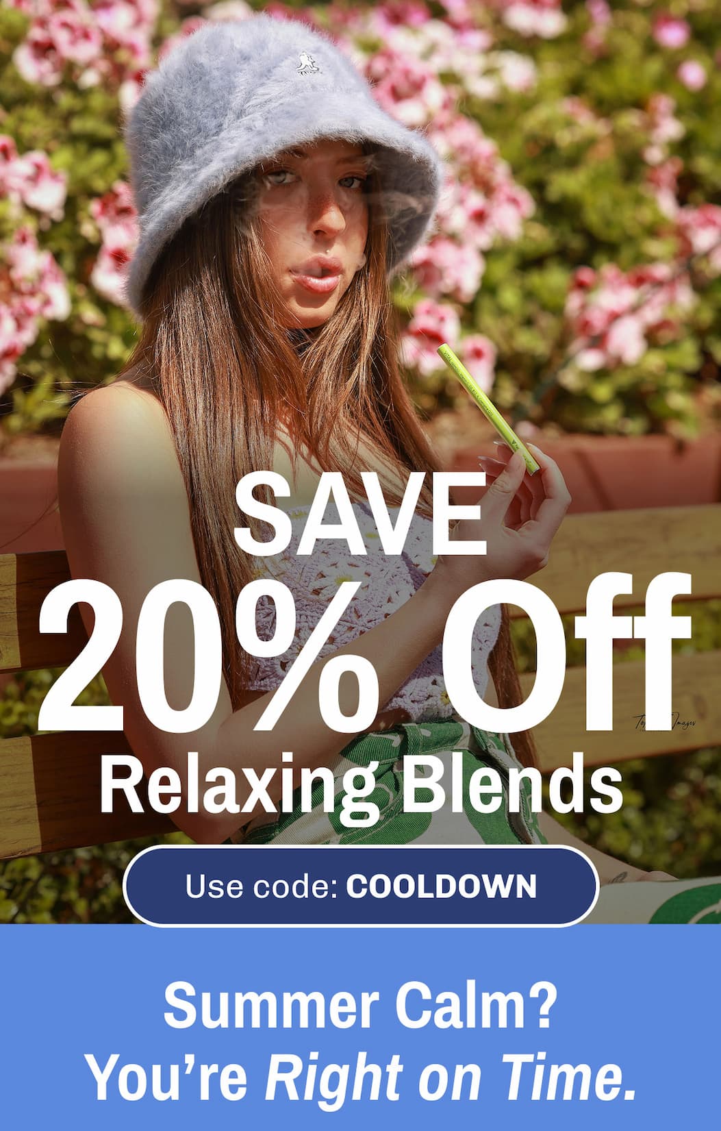 Save 20% Off Relaxing Blends Use code: COOLDOWN