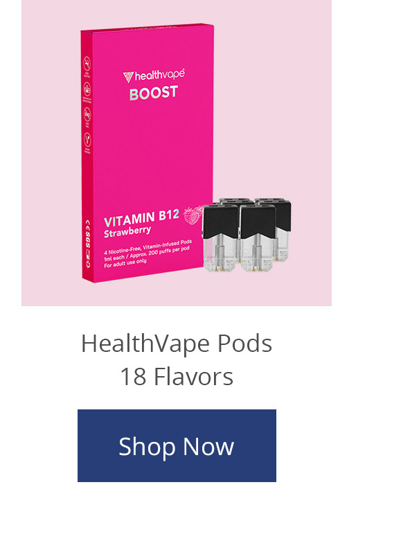 Shop pods - 18 flavors