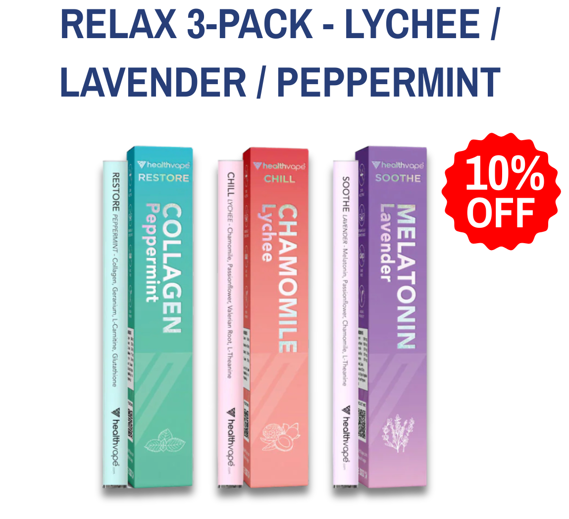 Relax 3-Pack - Jasmine / Lavender / Peppermint 10% OFF