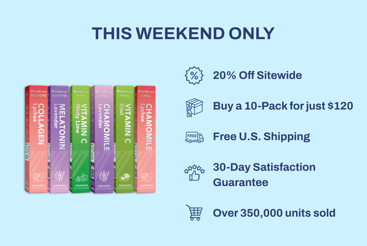 This Weekend Only 20% Off Sitewide Buy a 10-Pack for just $120 Free U.S. Shipping 30-Day Satisfaction Guarantee Over 350,000 units sold