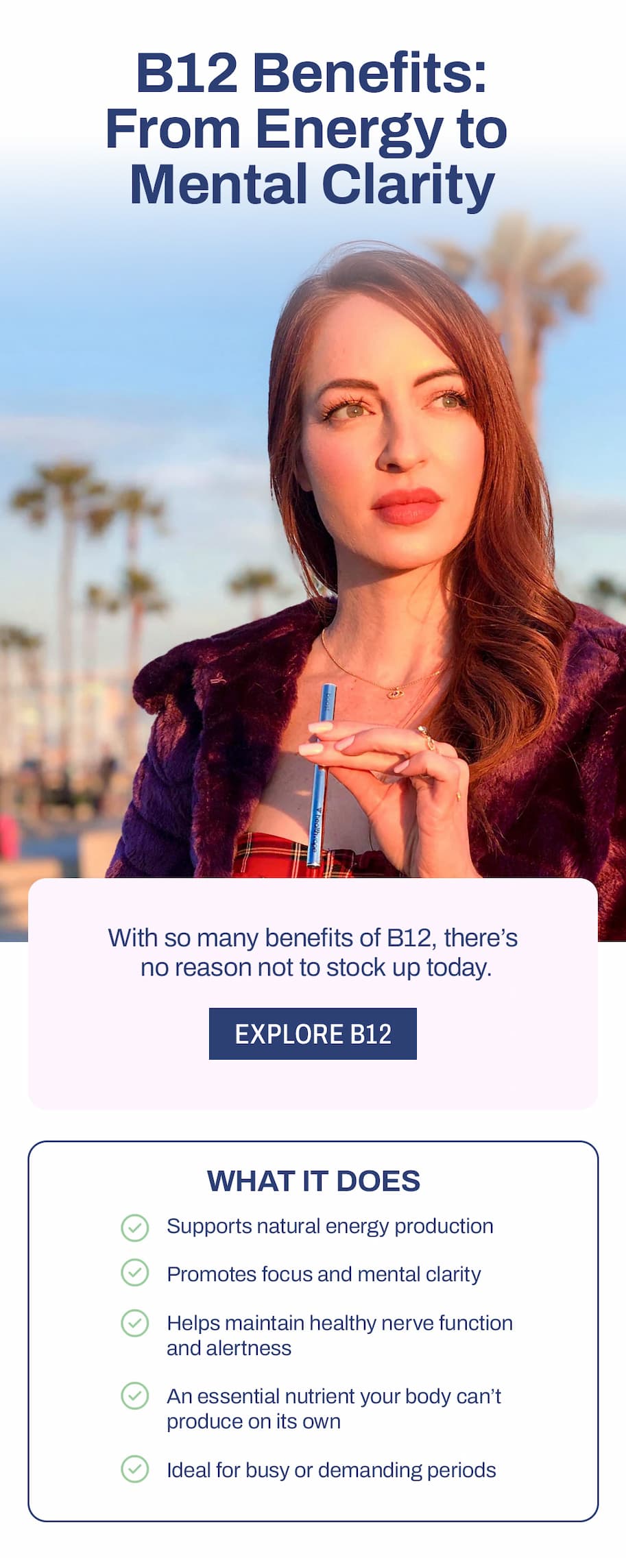 Benefits of Vitamin B12 - Energy and Mental Clarity