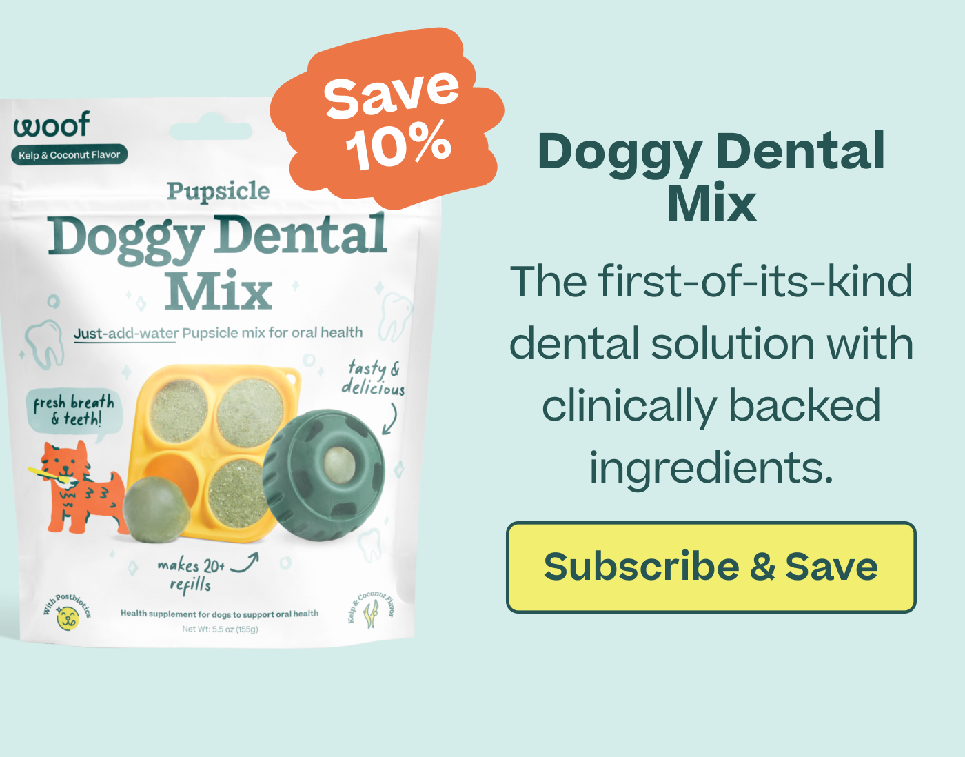 Doggy Dental Mix | Subscribe & Save