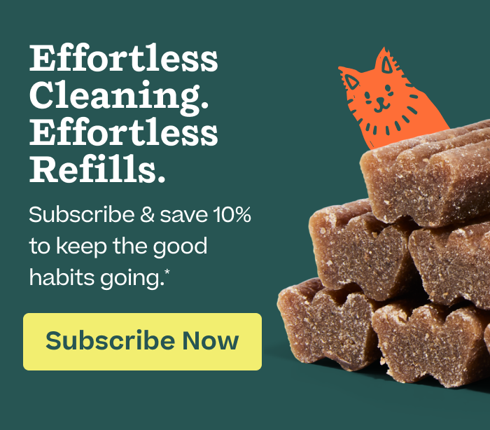 Effortless cleaning. Effortless refills | Subscribe & Save