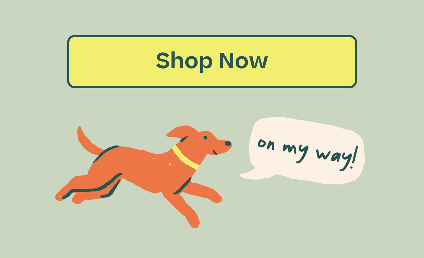 Shop Now  "on my way!"