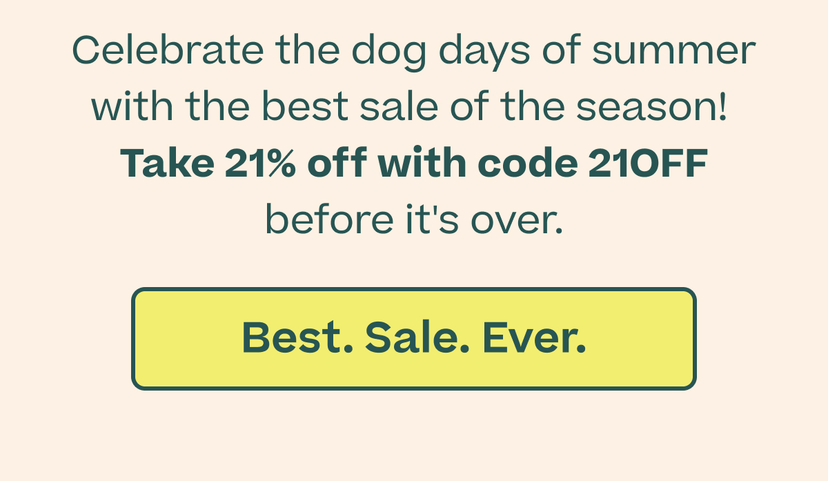 Woof | 21% Off Sitewide