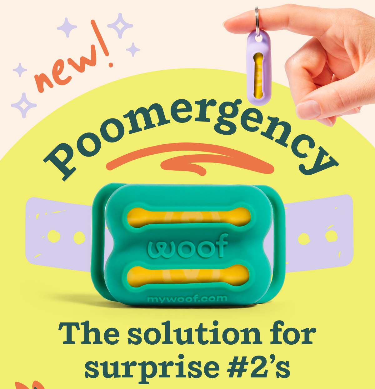 new! Poomergency. The solution for surprise #2's