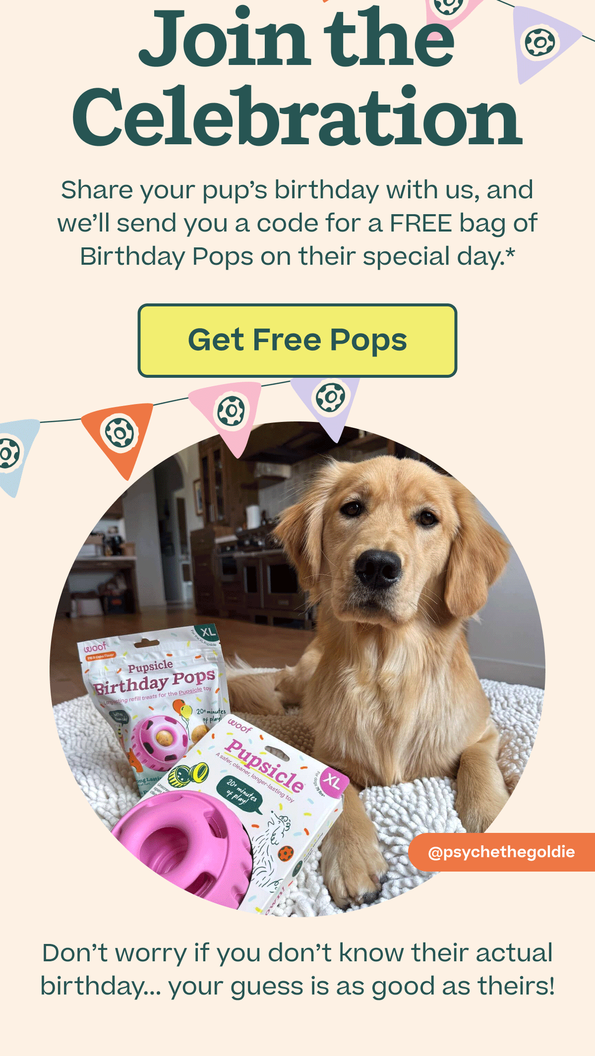 Get Free Birthday Pops