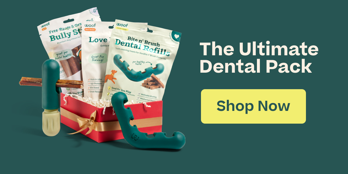 Woof | Your Pups Gift List - The Ultimate Dental Pack - Shop Now