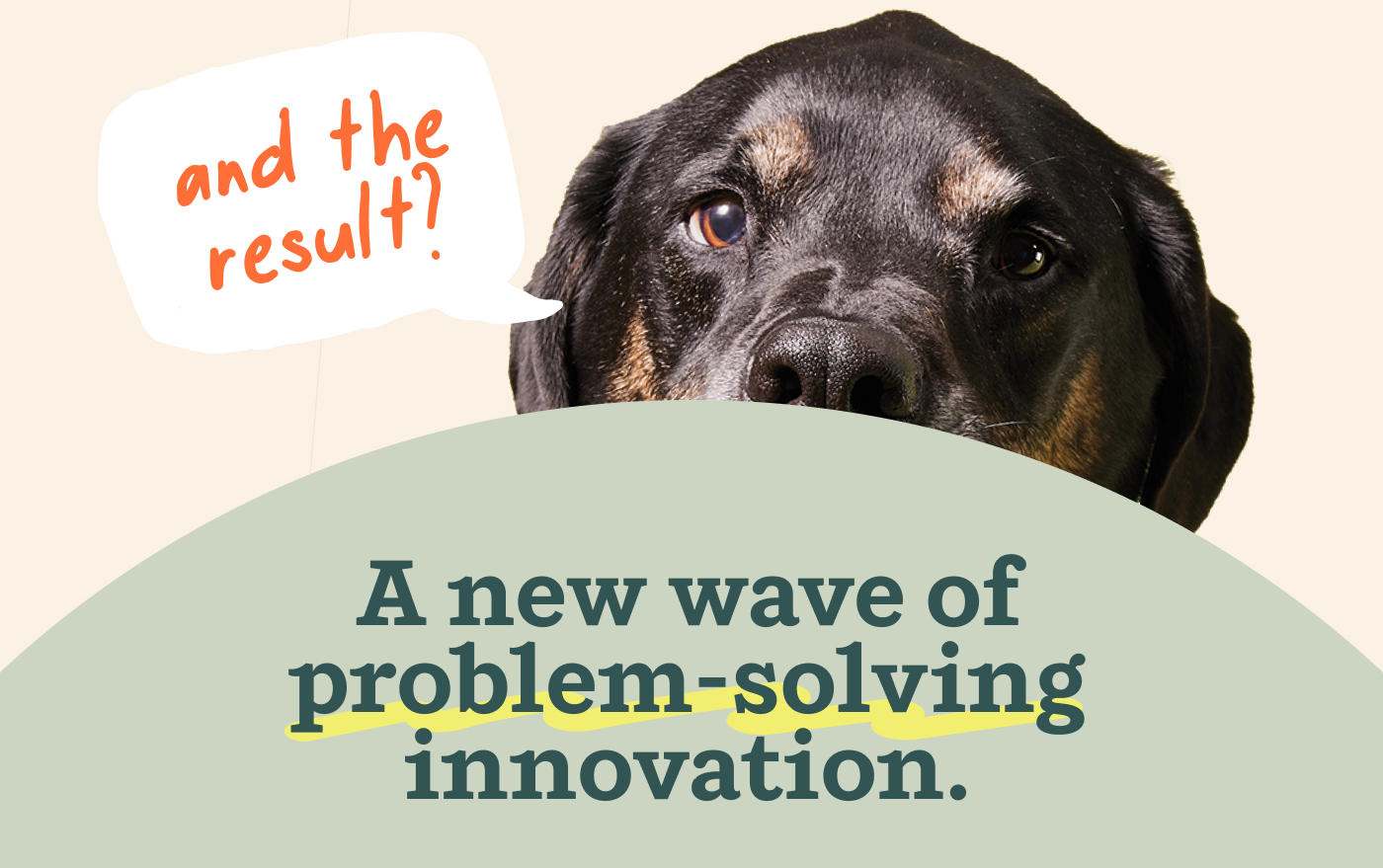 And the result? A new wave of problem-solving innovation.