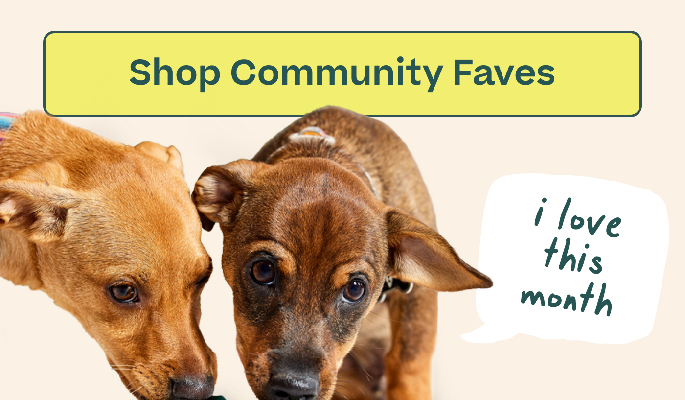 Shop Community Faves  "i love this month"