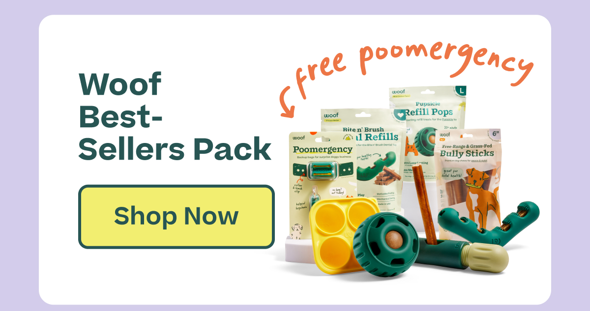 Woof Best- Sellers Pack  |  Shop Now