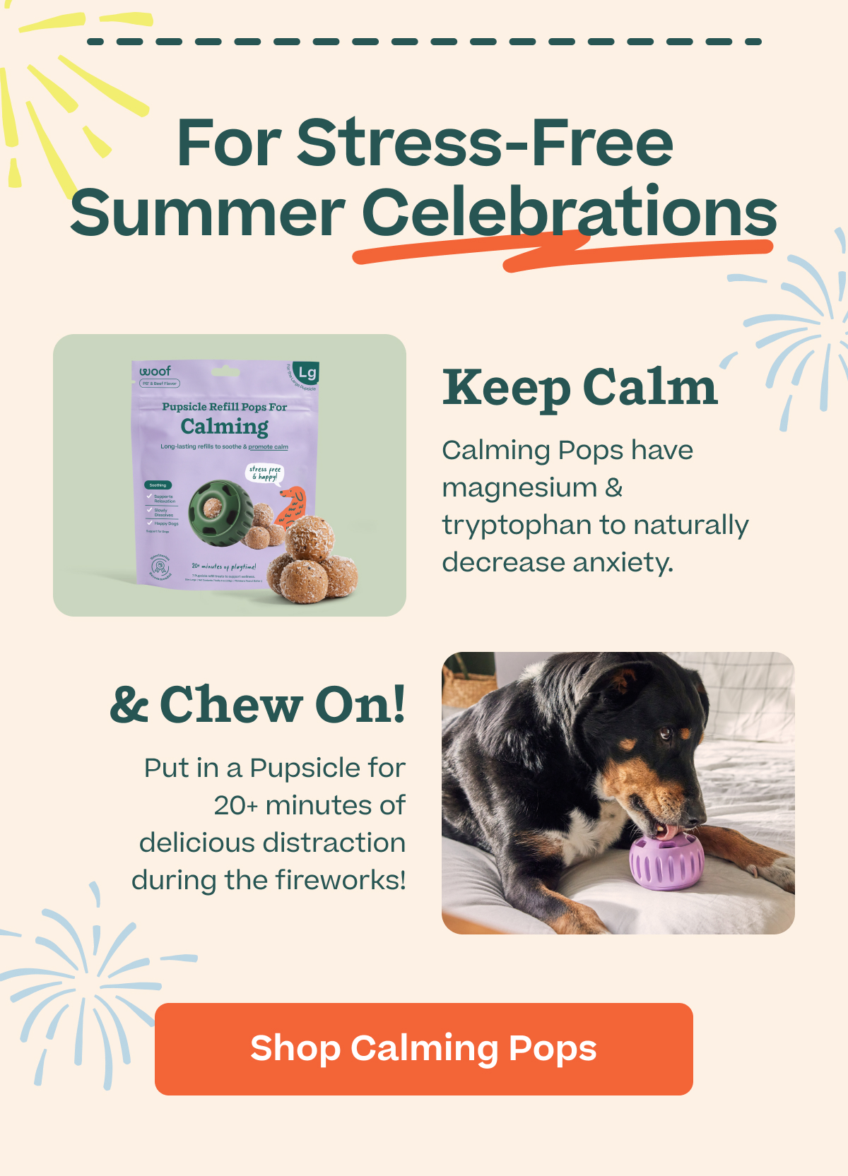 Woof | Memorial Day Sale - Get Pops for $10