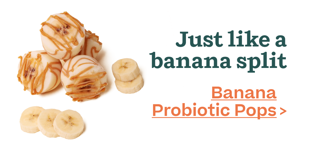 Woof | Banana Probiotic Pops
