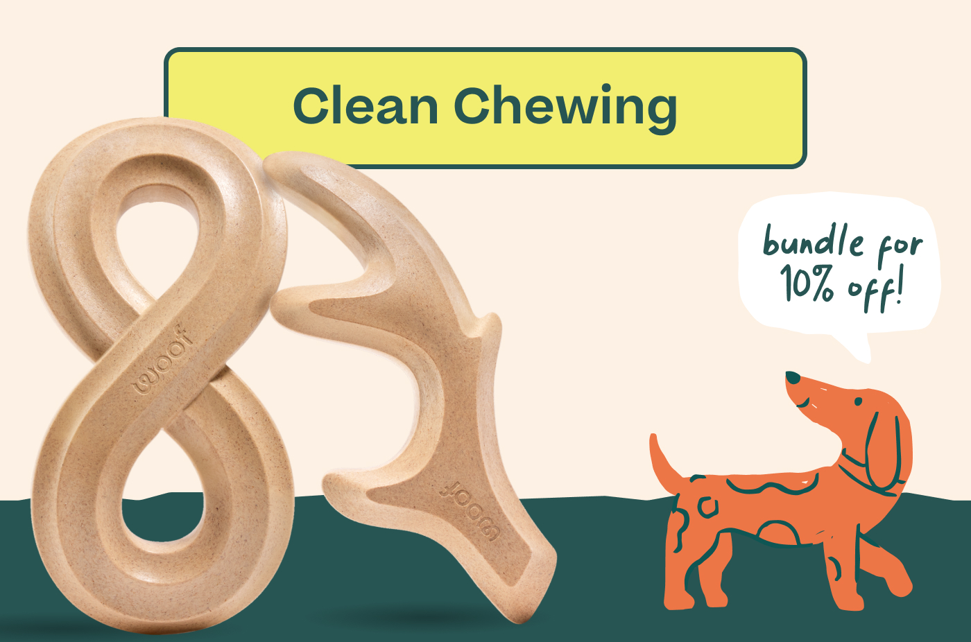 Clean Chewing  |  "Bundle for 10% Off"