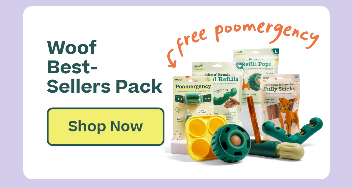 Woof Best- Sellers Pack  |  Shop Now
