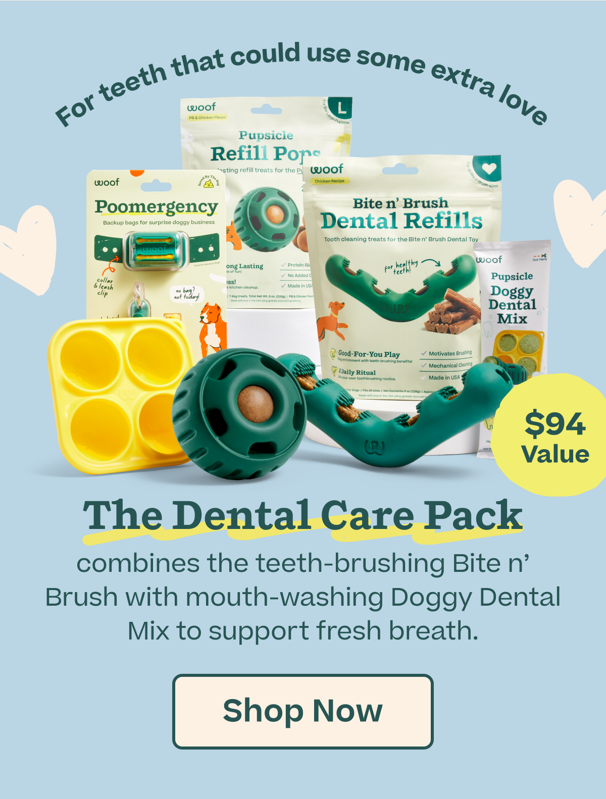 For teeth that could use some extra love | The Dental Care Pack