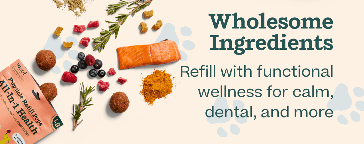 Wholesome Ingredients | Refill with functional wellness for calm, dental, and more