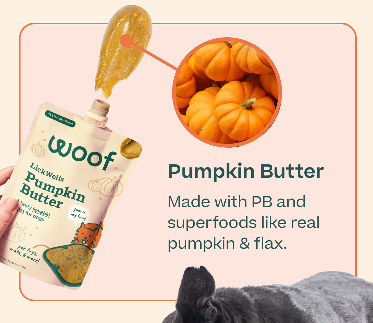 Pumpkin Butter: Made with PB and superfoods like real pumpkin & flax. | Shop Now