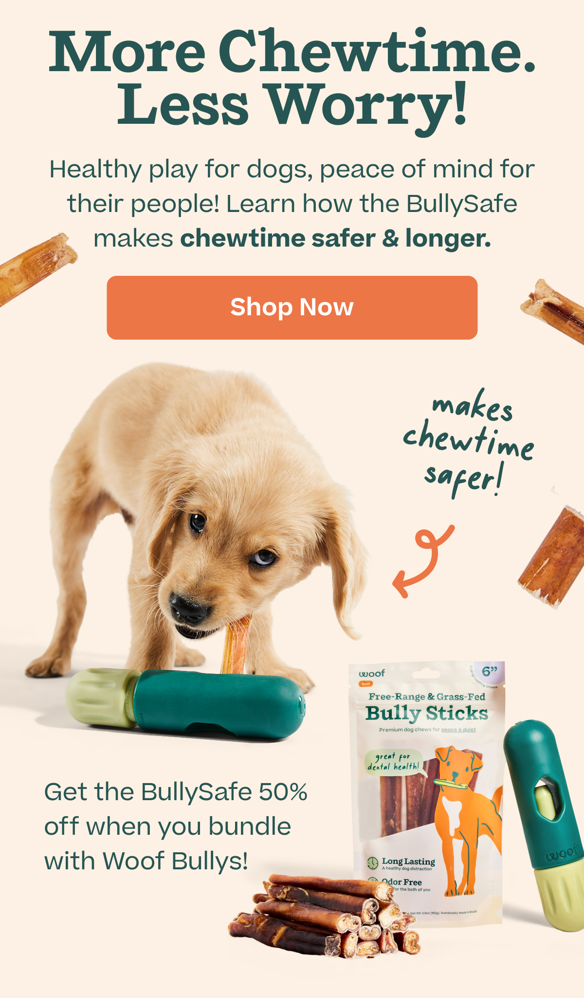 Woof | Brand New - BullySafe & Bully Pack