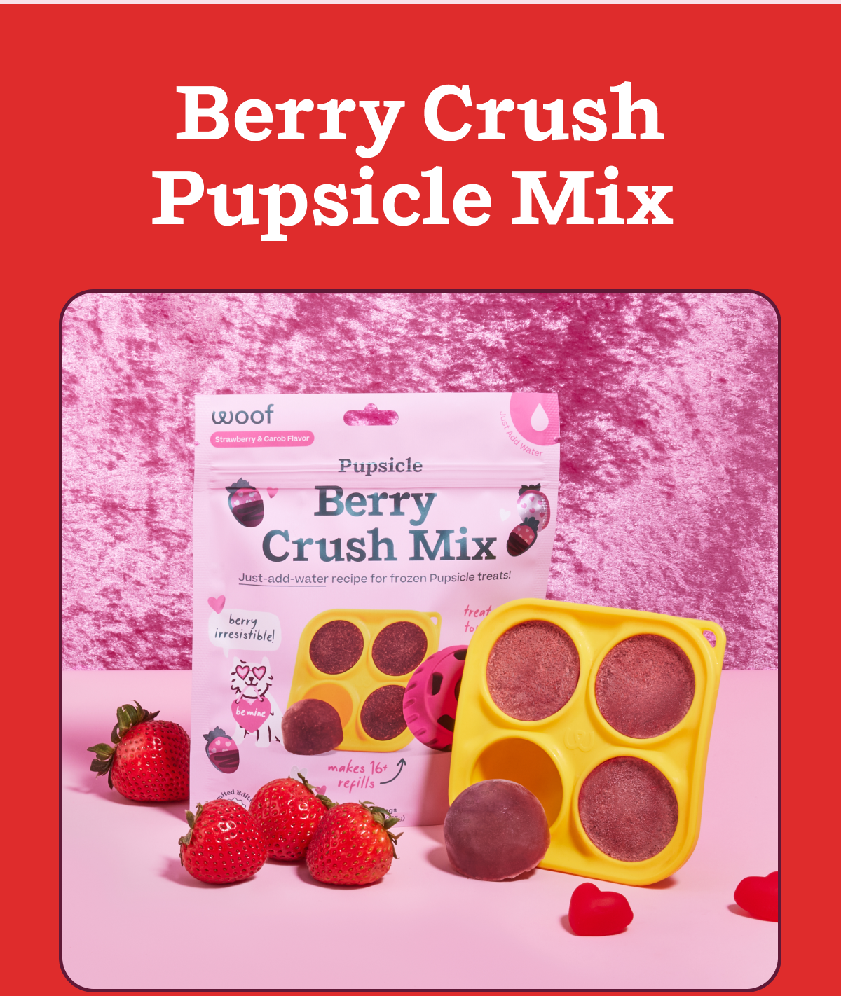 Berry Crush Pupsicle Mix