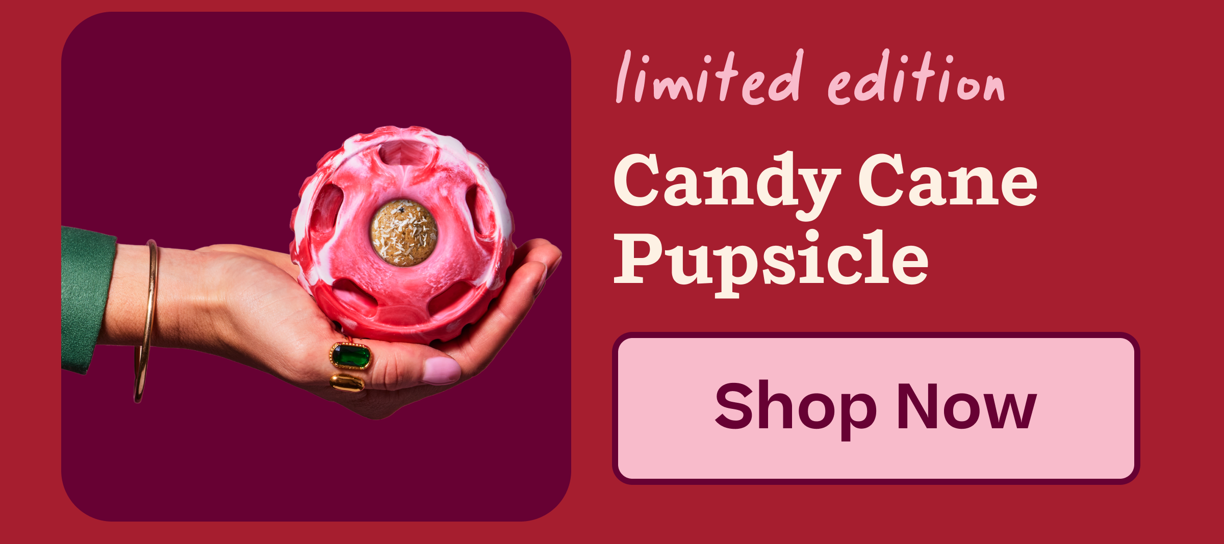 Candy Cane Pupsicle | Shop Now