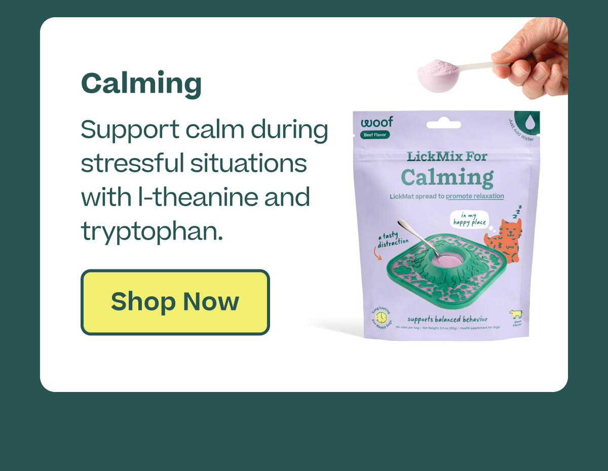 Calming Support calm during stressful situations with I-theanine and tryptophan.  |  Shop Now