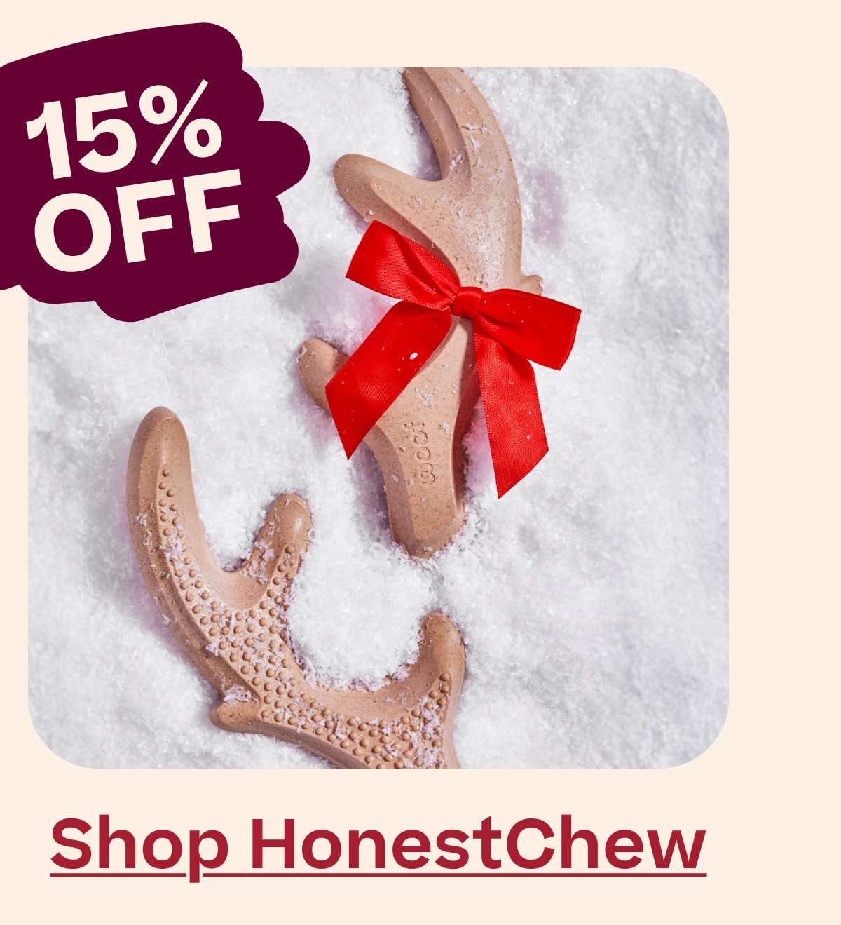 15% Off Shop HonestChew