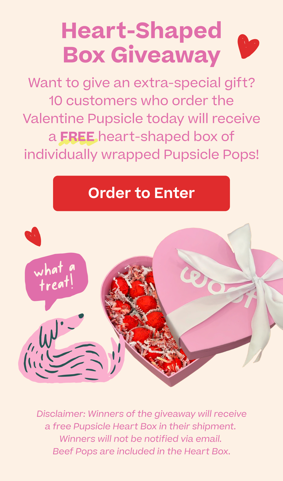 Heart-Shaped Box Giveaway | Order to Enter!