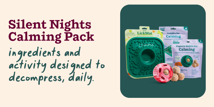 Silent Nights Calming Pack: Ingredients and activity designed to decompress, daily. 