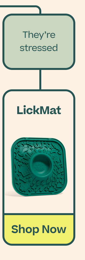 They're stressed: LickMat
