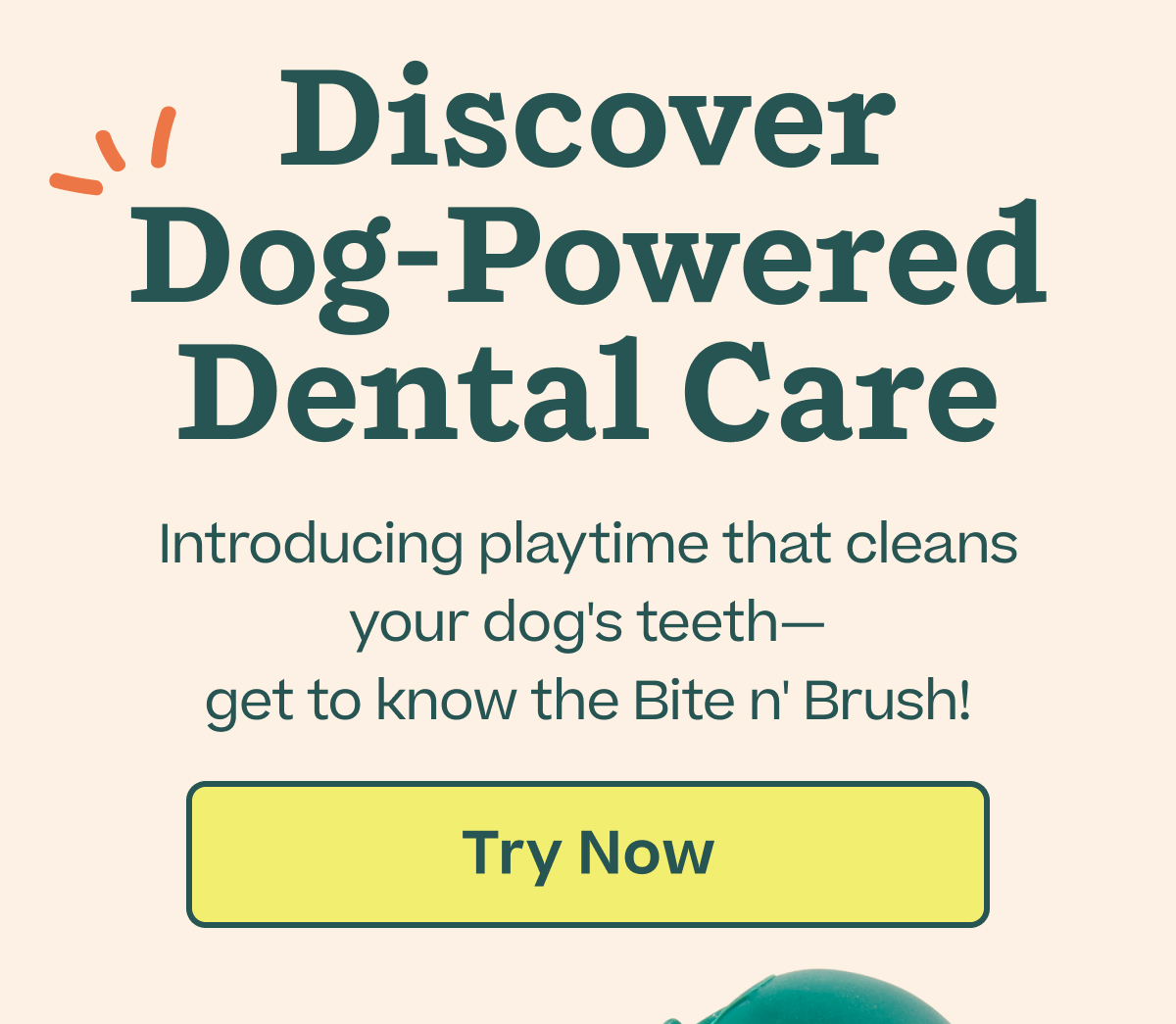 Woof | Bite n' Brush Discover Dog-Powered Dental Care