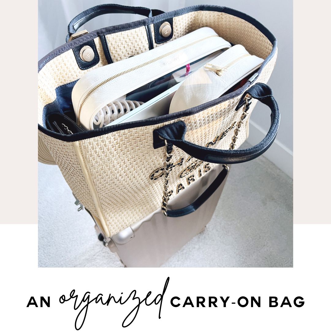 The Best Way to Organize Your CarryOn Bag Tote Savvy