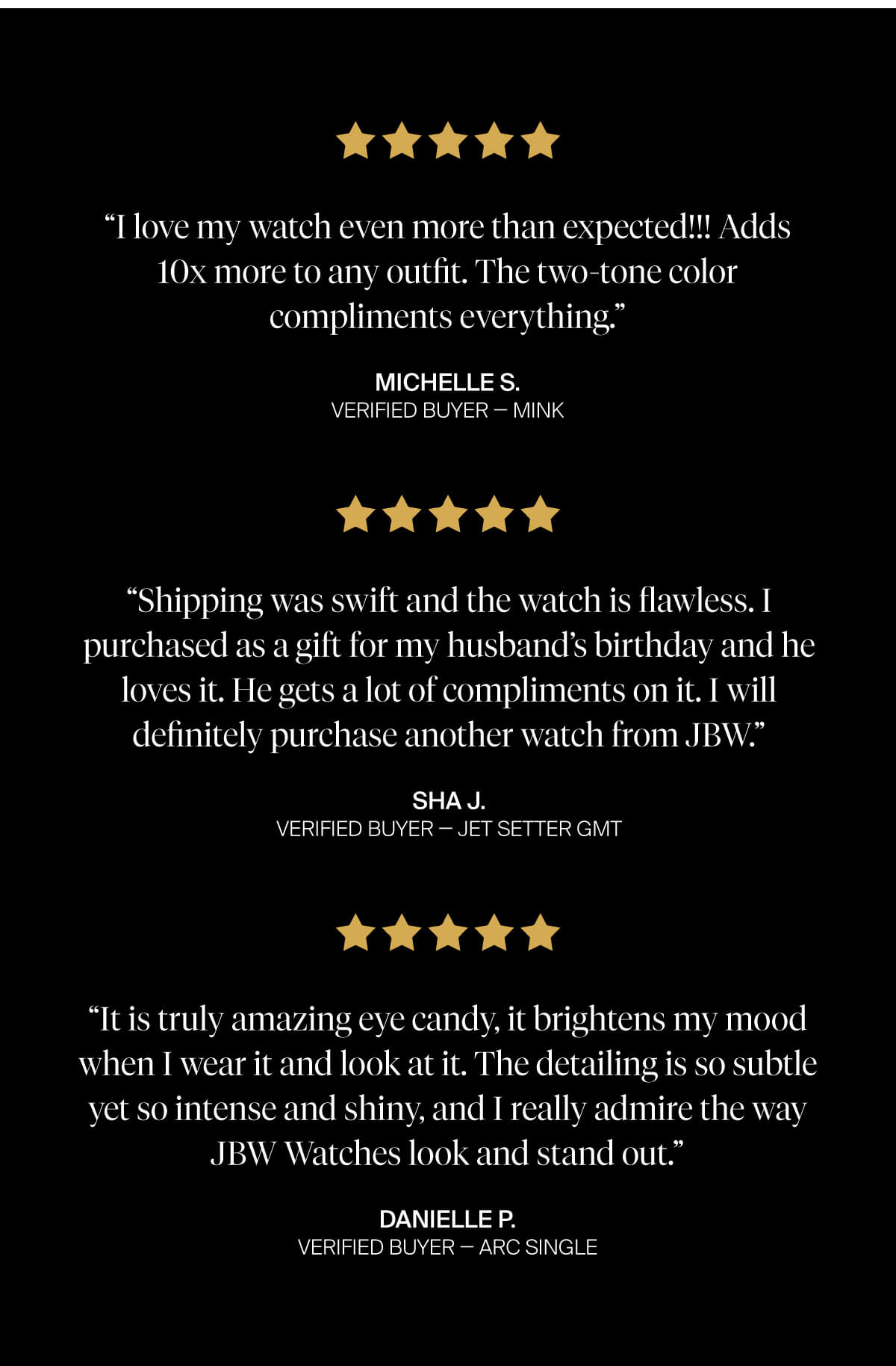 Positive Reviews from Happy Customers