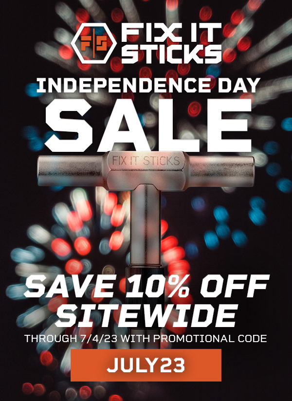 Independence Day Sale. Save 10% off sitewide through 7/4/23 with promotional code JULY23