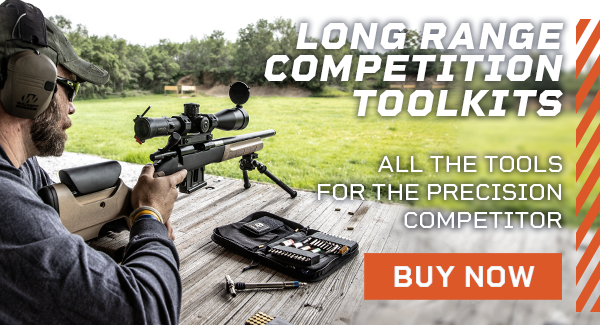 Long Range Competition Toolkits. All the tools for the precision competitor. Buy Now