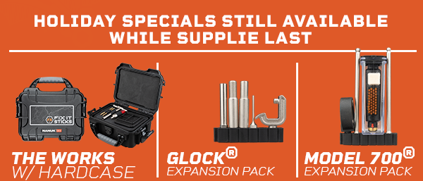 Holiday Specials still available while supplies last