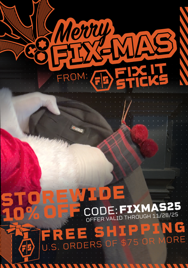 Merry Fix-mas From Fix It Sticks | Storewide 10% OFF with code: FIXMAS25 | Offer Valid through 11/28/25 | FREE SHIPPING U.S. Orders of $75 or more