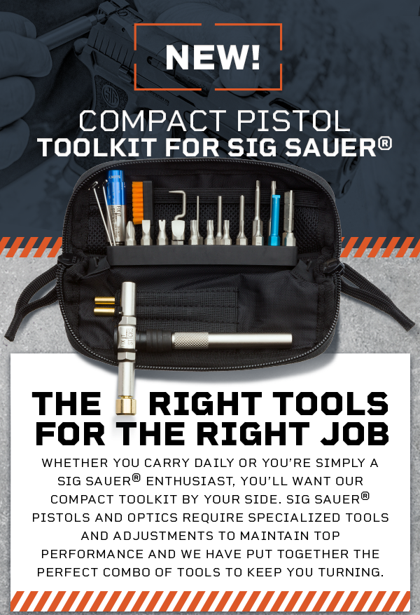 Compact pistol toolkit for Sig Sauer&reg;