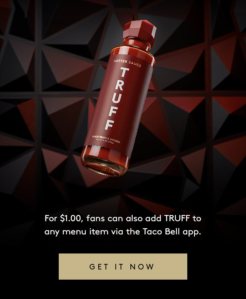 TRUFF x Taco Bell Truff Hot Sauce